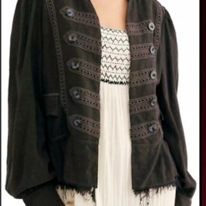Free people Ariana military jacket NWT